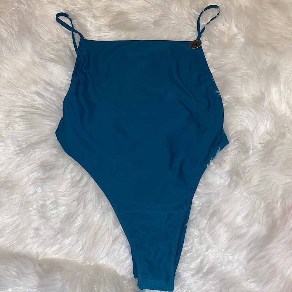 Forever 21 Teal One Piece Swimsuit
